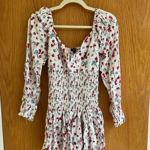 Blue life mini dress